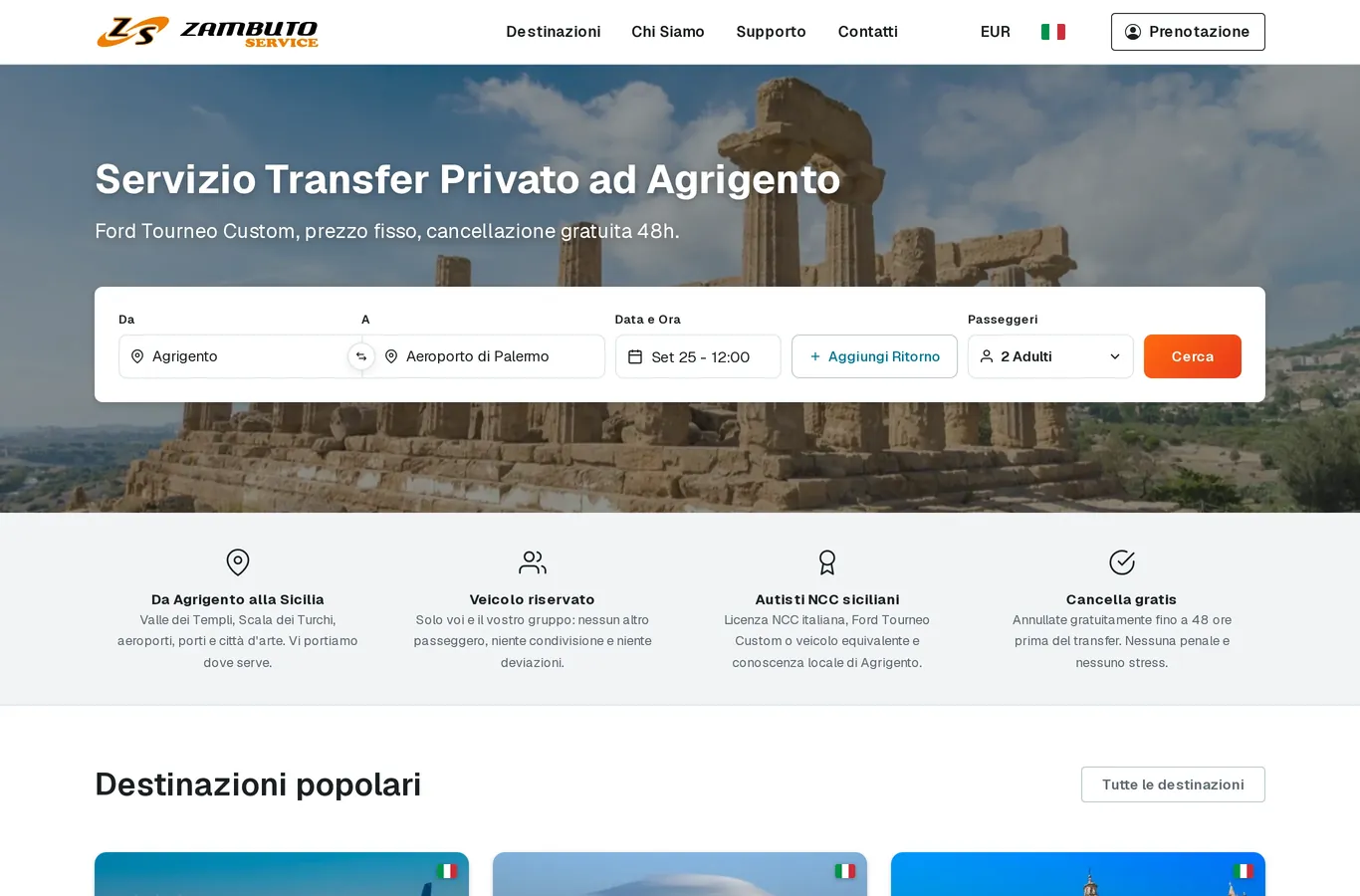 Agrigento Transfert: agrigentotransfert.com
