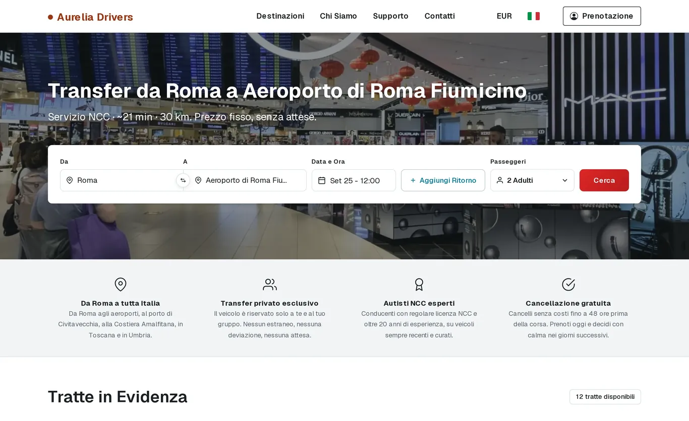 Your own domain, real photos of car and driver